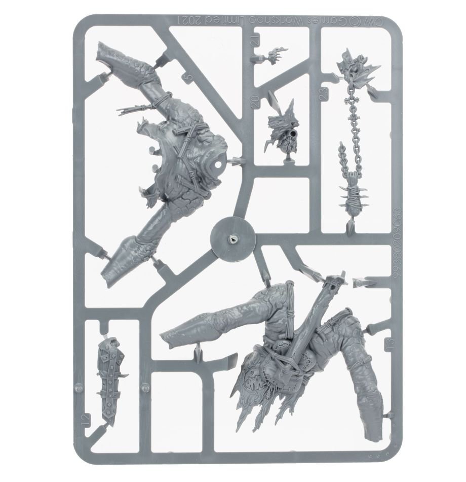 Orruk Warclans: Breaka-Boss On Mirebrute Troggoth