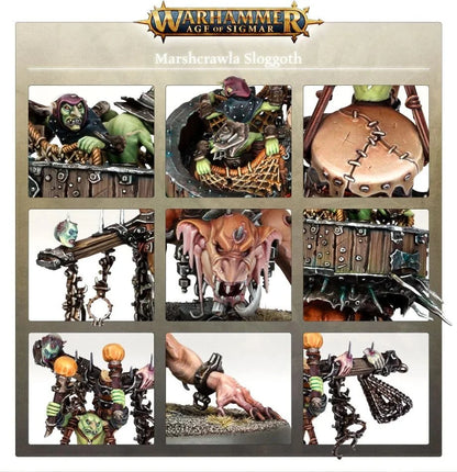 Orruk Warclans: Marshcrawler Sloggoth