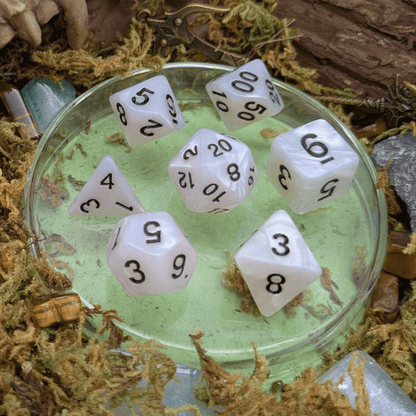 Pearl Opal Dice Set