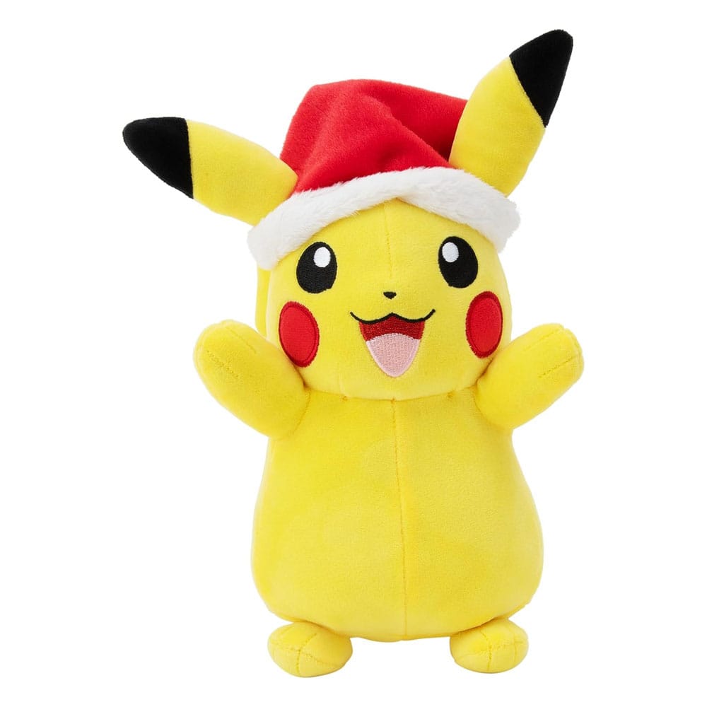 Pokémon Plush Figure Winter Pikachu with Christmas Hat 20cm
