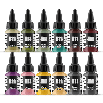 Pro Acryl - Expansion Set #4 - 12 Colors