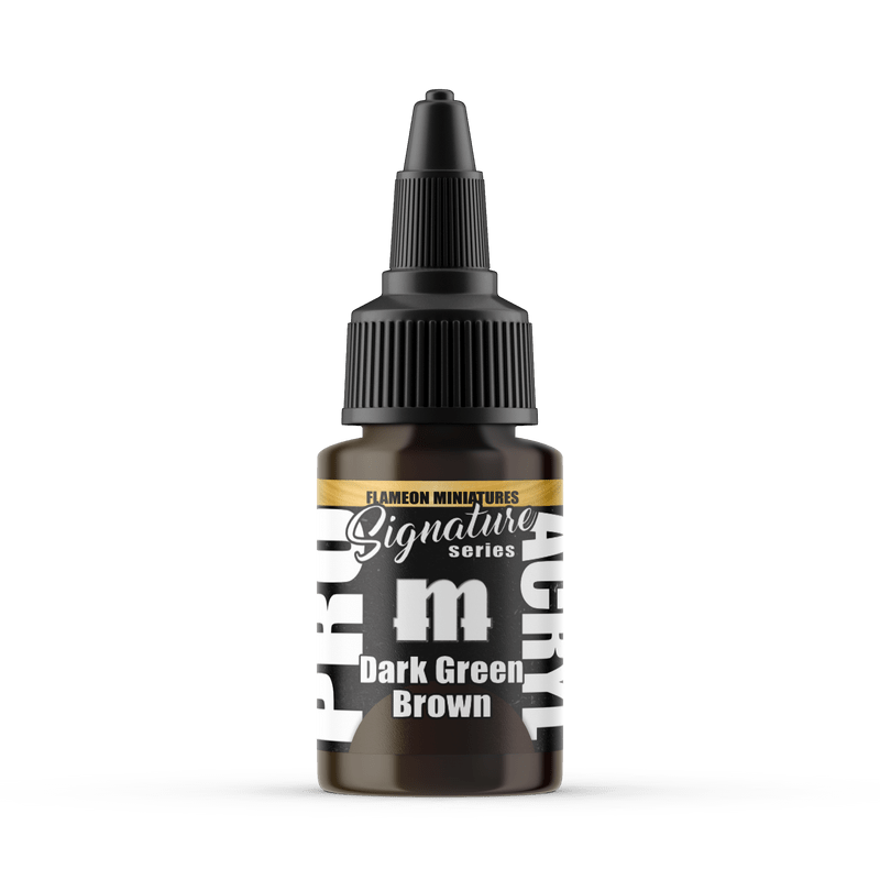 Pro Acryl Signature - Flameon - Dark Green Brown 22ml