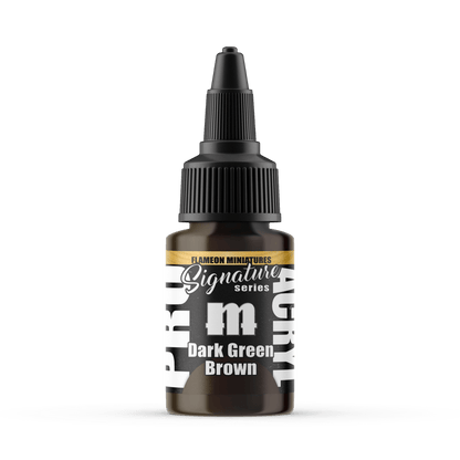 Pro Acryl Signature - Flameon - Dark Green Brown 22ml