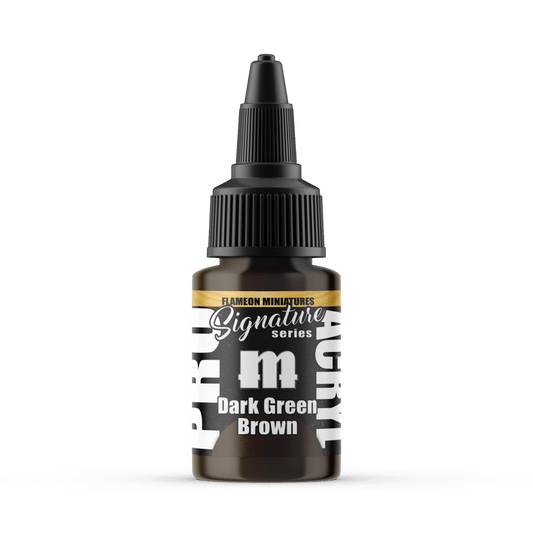 Pro Acryl Signature - Flameon - Dark Green Brown 22ml