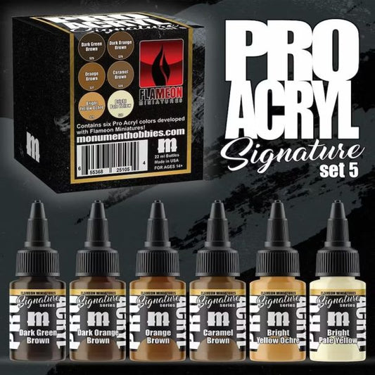 Pro Acryl Signature - Flameon Signature Set - 6 Colors