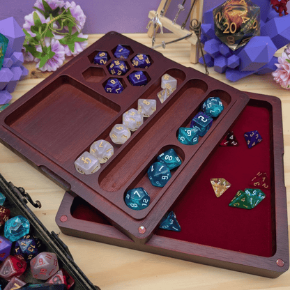 Wooden Dice Box