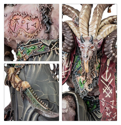 Skaven: Vizzik Skour Prophet Horned Rat