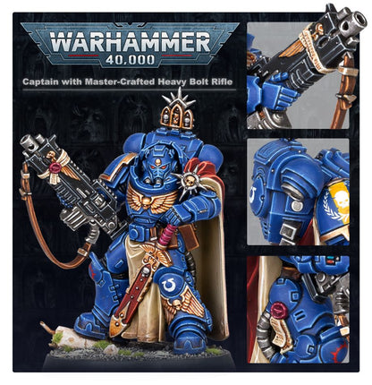 Space Marine: Captain With Master-Crafted Bolt Rifle