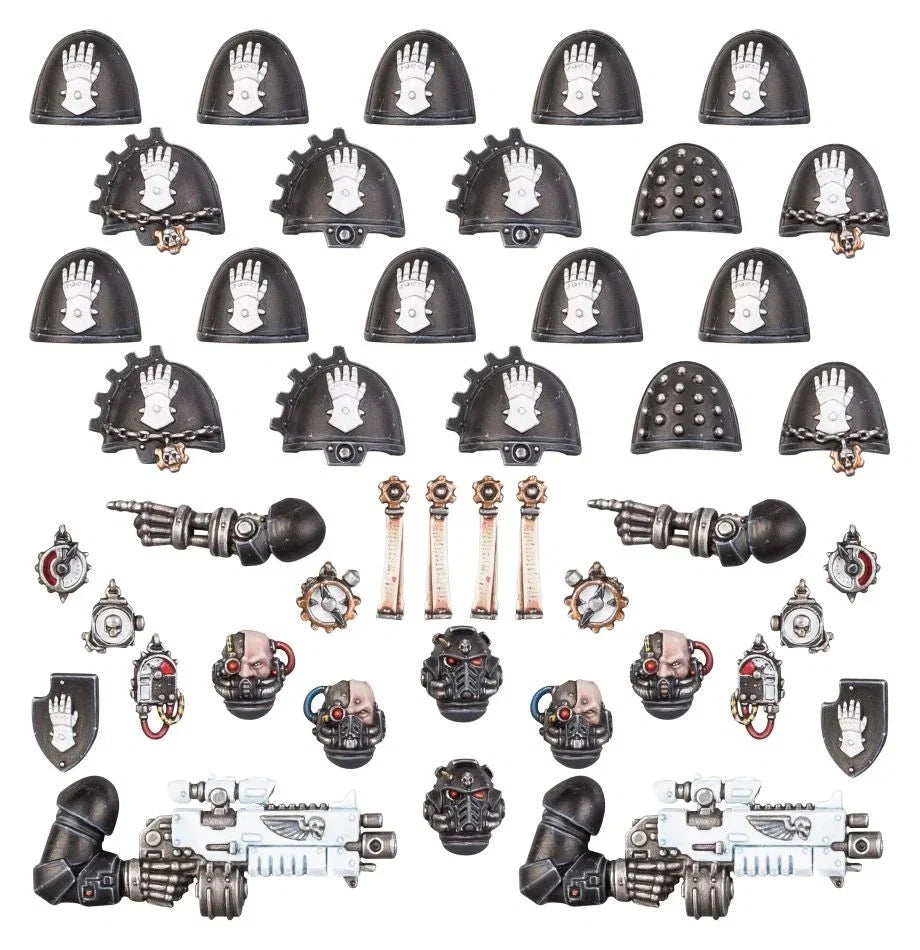 Space Marines: Iron Hands Primaris Upgrades & Transfers