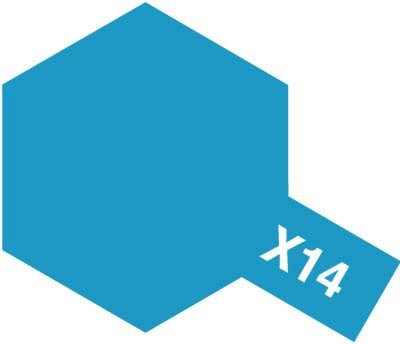 Tamiya Acrylic Paint Mini X-14 Sky Blue