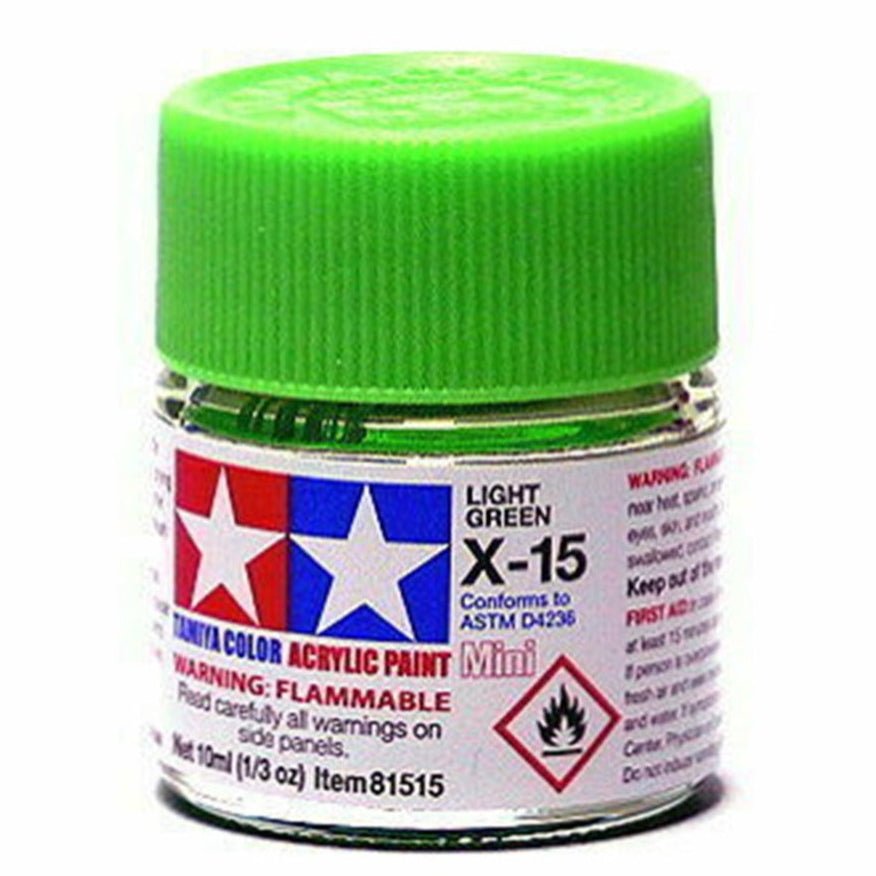 Tamiya Acrylic Paint Mini X-15 Light Green