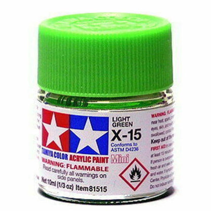 Tamiya Acrylic Paint Mini X-15 Light Green