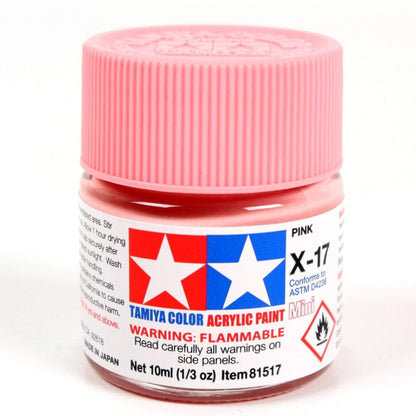 Tamiya Acrylic Paint Mini X-17 Pink