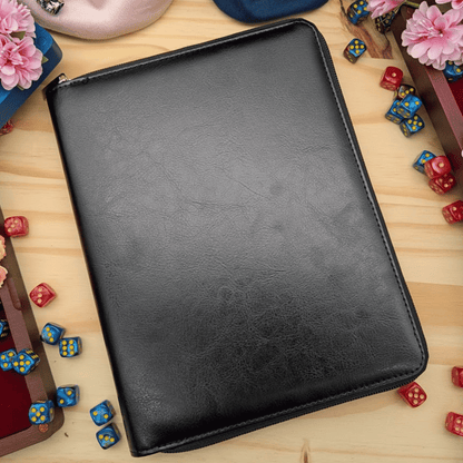 Black Leather Mystery Blind Folder