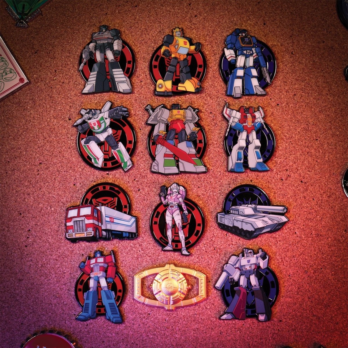Transformers Mystery Pin Badge Blind Box