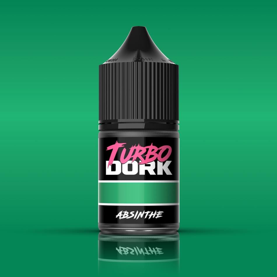 Turbo Dork: Absinthe Metallic Acrylic Paint 22ml