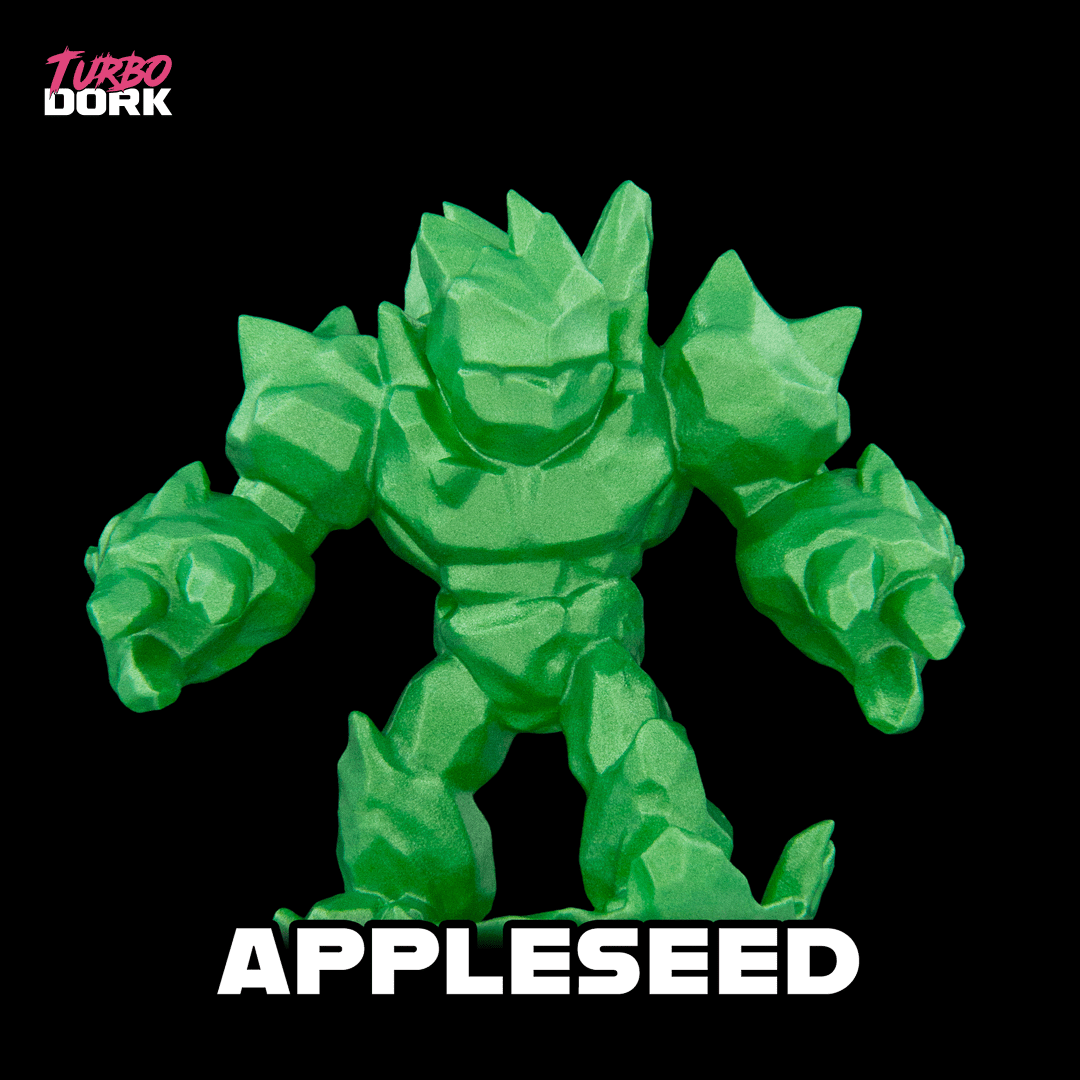 Turbo Dork: Apple Seed Metallic Acrylic Paint 22ml
