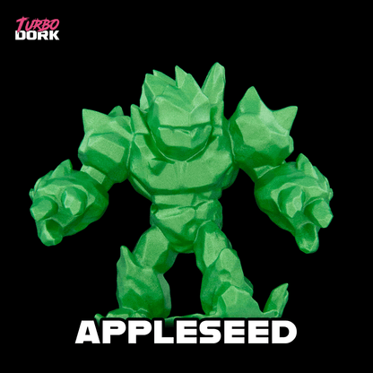 Turbo Dork: Apple Seed Metallic Acrylic Paint 22ml