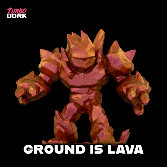 Turbo Dork: Ground Is Lava TurboShift Acrylic Paint 22ml