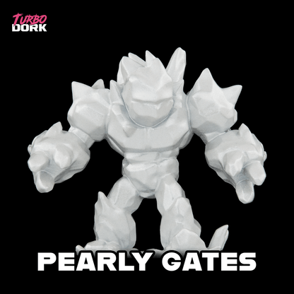 Turbo Dork: Pearly Gates Metallic Acrylic Paint 22ml