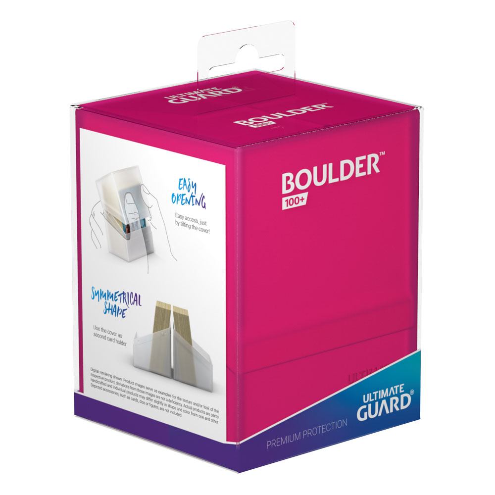 Ultimate Guard - Boulder Deck Case 100+ Rhodonite