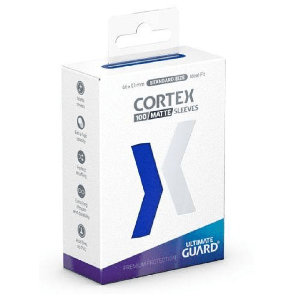 Ultimate Guard Cortex Sleeves Standard Size Matte Blue (100)