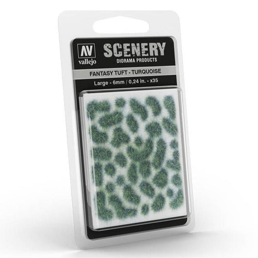 Vallejo Fantasy Tuft - Turquoise, Large