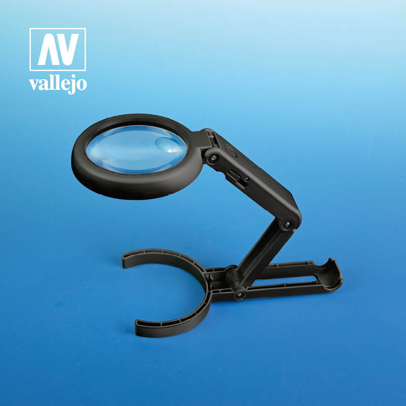 Vallejo Foldable LED Magnifier with Stand