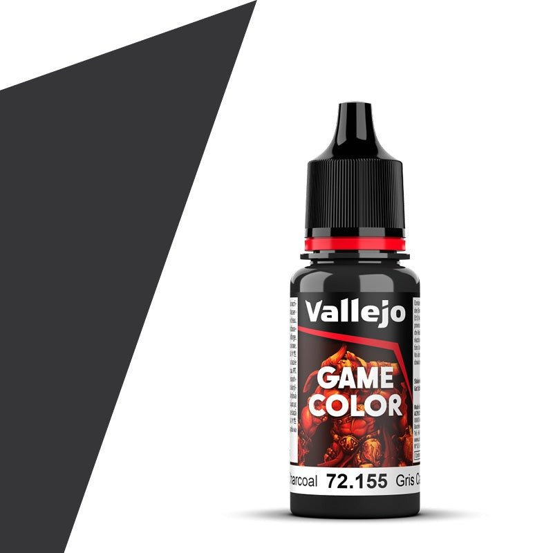Vallejo Game Color Extra Opaque - Heavy Charcoal (NOW CHARCOAL)(18ml)