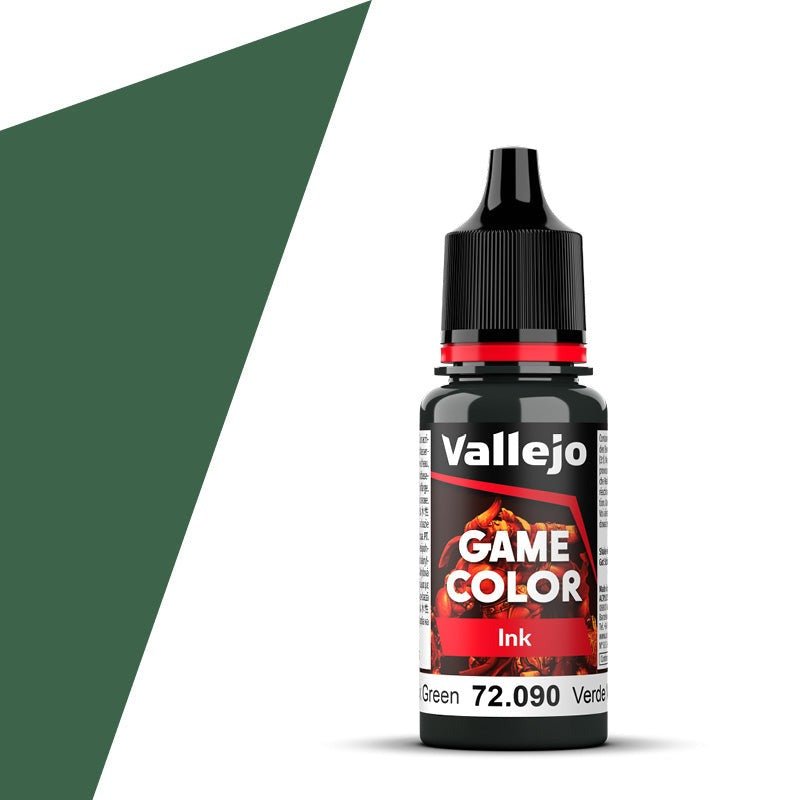 Vallejo Game Color Game Ink - Black Green (18ml)