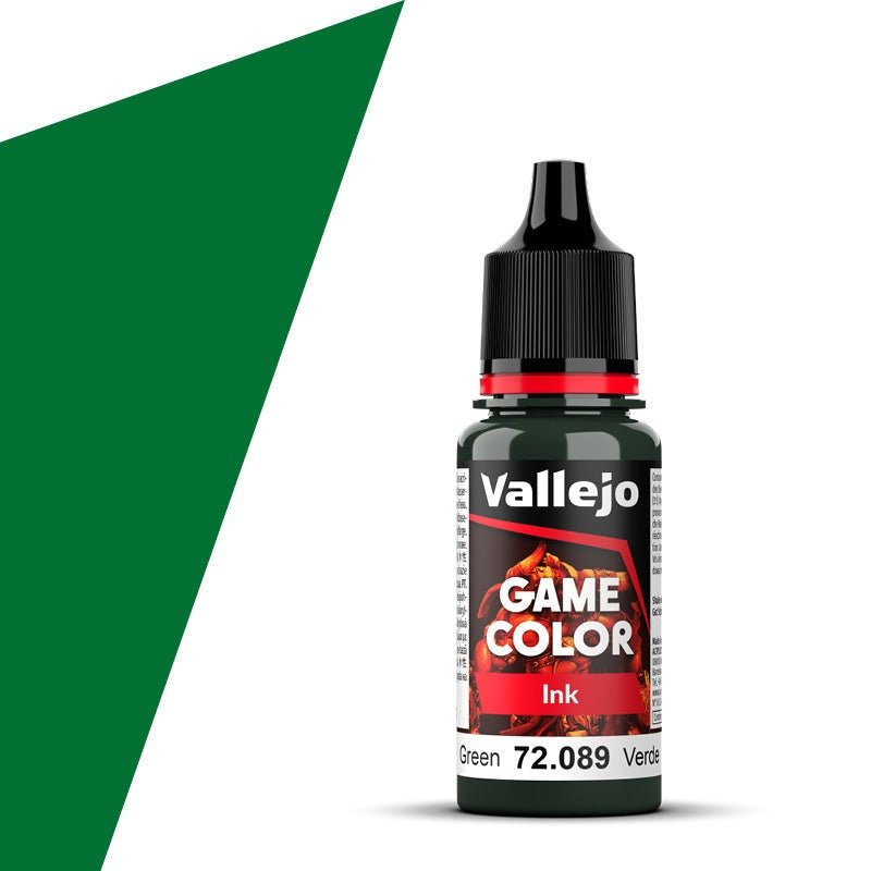 Vallejo Game Color Game Ink - Green (18ml)
