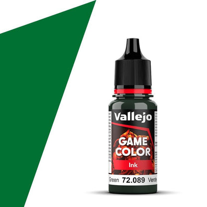 Vallejo Game Color Game Ink - Green (18ml)