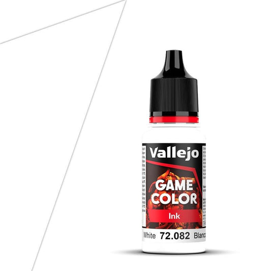 Vallejo Game Color Game Ink - White (18ml)