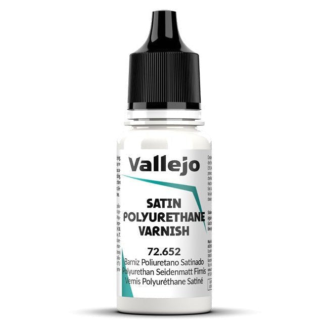 Vallejo Game Color Polyurethane Satin Varnish (18ml)