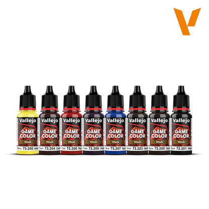 Vallejo Game Color Set - Game Color Wash 72.190