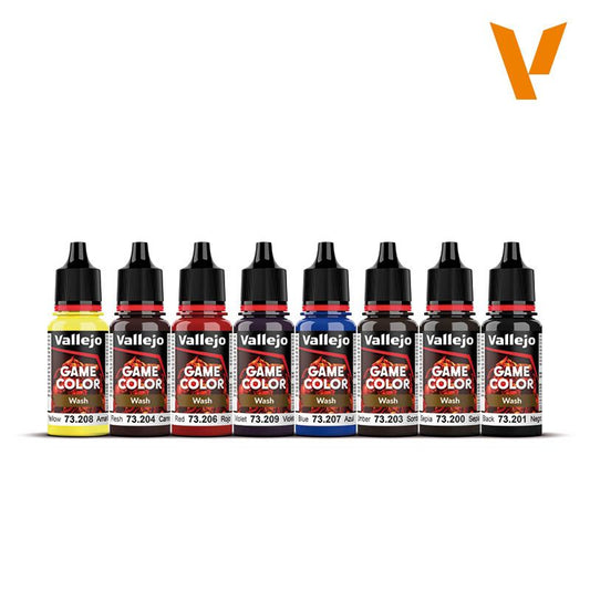 Vallejo Game Color Set - Game Color Wash 72.190