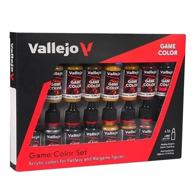 Vallejo Game Color Set - Leather & Metal 72.189