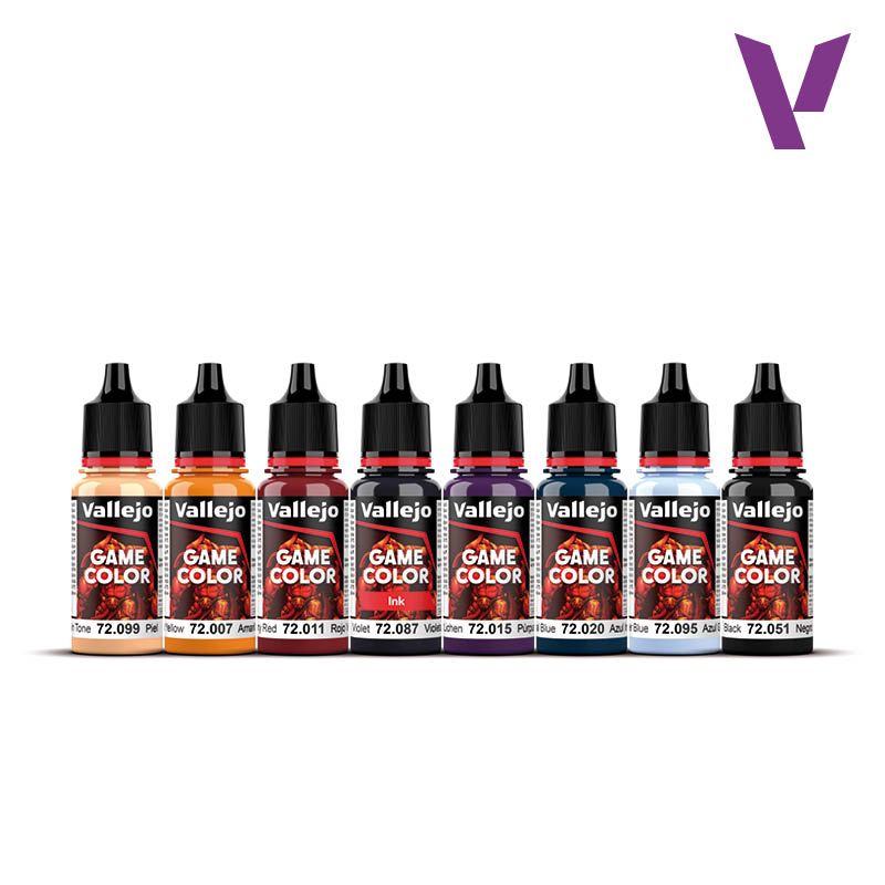 Vallejo Game Color Set - Purple Dragons 72.194