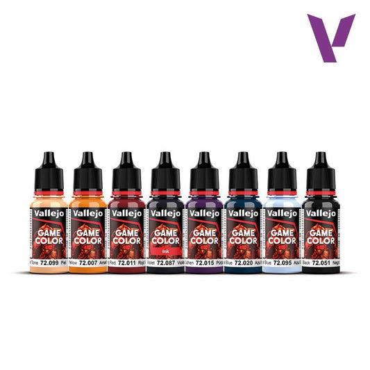 Vallejo Game Color Set - Purple Dragons 72.194
