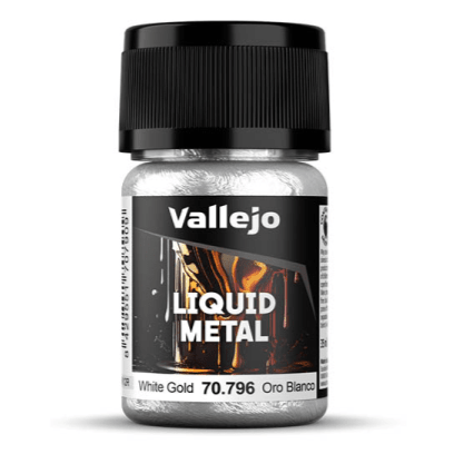 Vallejo Liquid Metal – White Gold