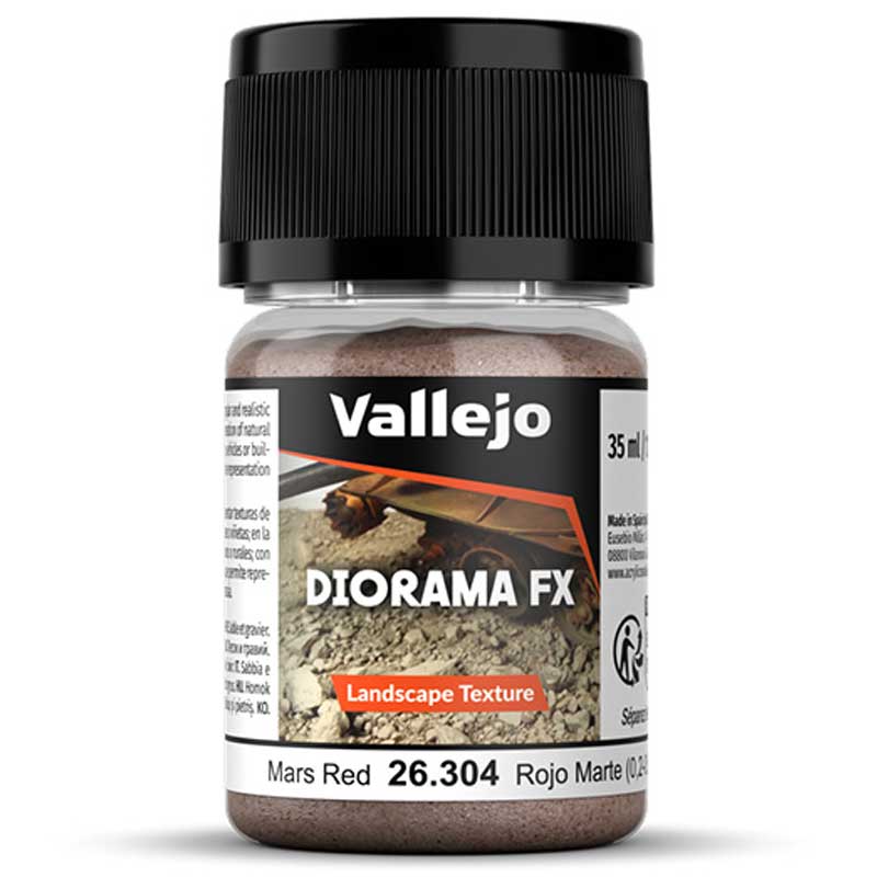 Vallejo Mars Red 0.2-0.6mm