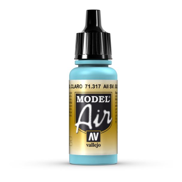 Vallejo Model Air - AII SV. Gol Light Blue