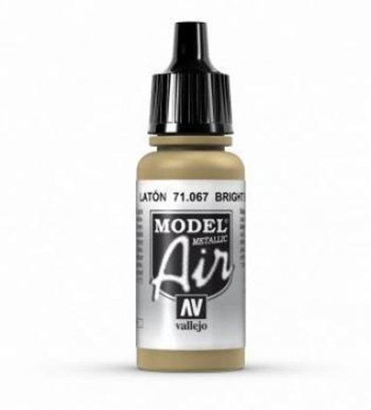 Vallejo Model Air - Bright Brass (Metallic)