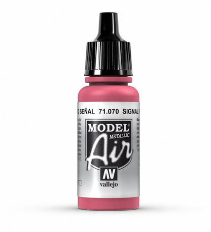 Vallejo Model Air - Signal Red (Metallic)