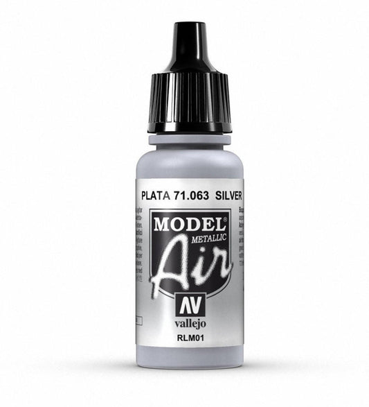 Vallejo Model Air - Silver (Metallic)