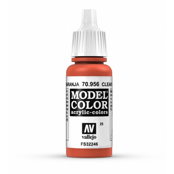 Vallejo Model Color - Clear Orange