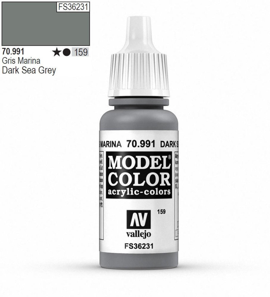 Vallejo Model Color - Dark Sea Grey