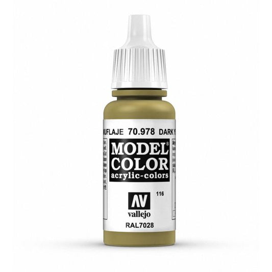 Vallejo Model Color - Dark Yellow