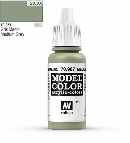 Vallejo Model Color - Medium Grey
