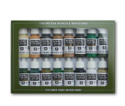 Vallejo Model Color Set - WWII Allies (x16)